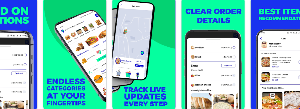Bsor3a Food Delivery App API'S